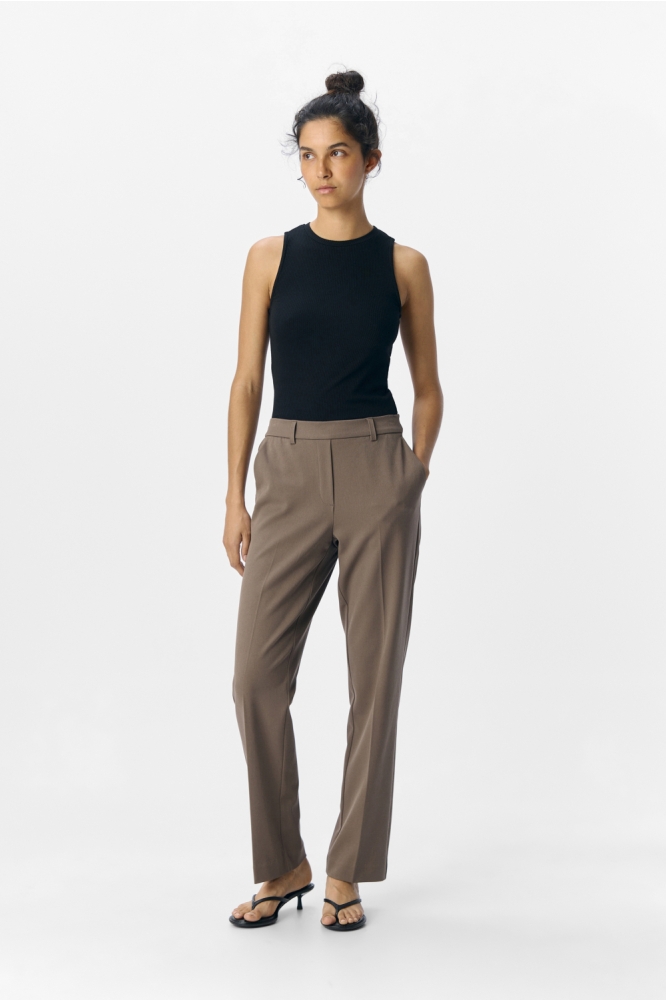 OBJLISA MW STRAIGHT PANT NOOS 23047613 Morel